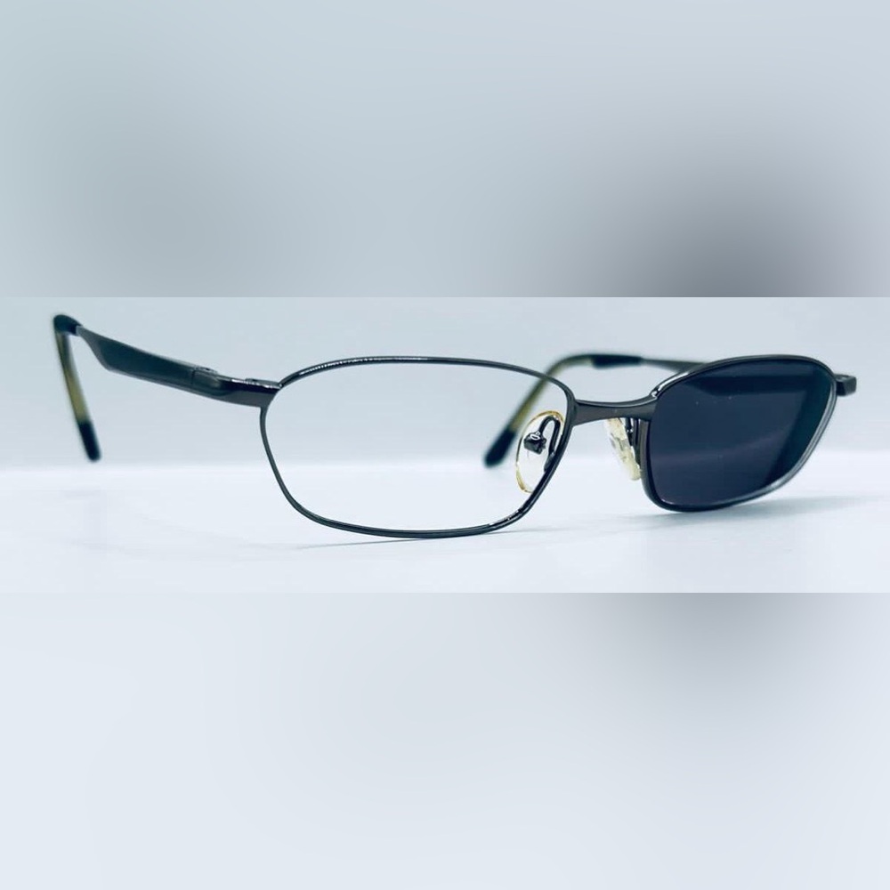 Aztec AZ612 Gunmetal Oval Sunglasses Frames Only